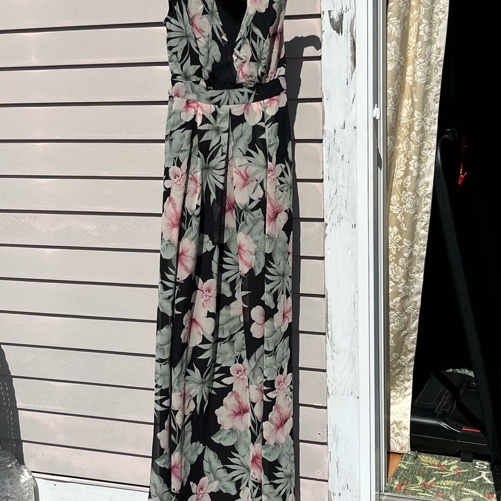 Floral maxi dress